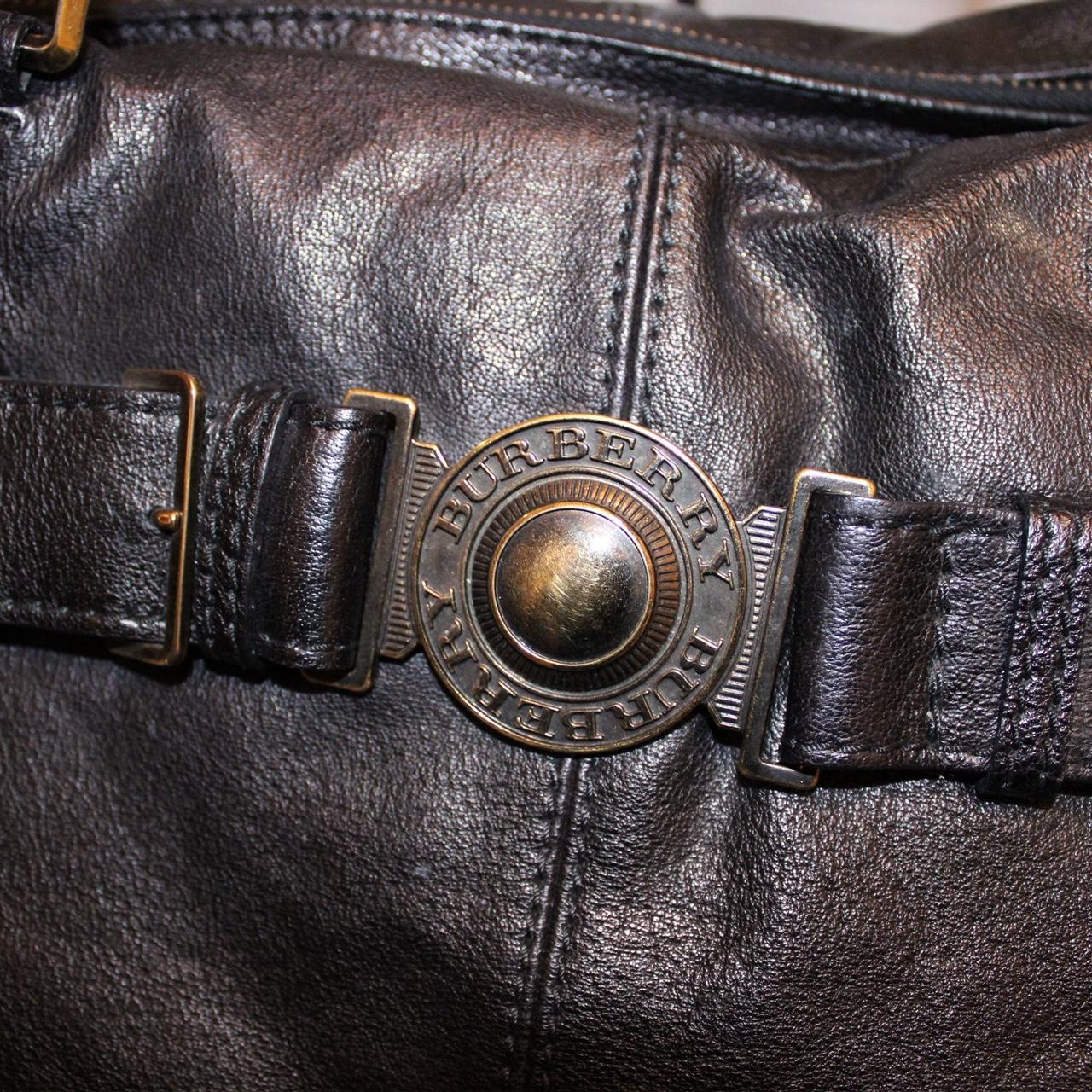 Super Cool Chunky Leather Burberry Bag