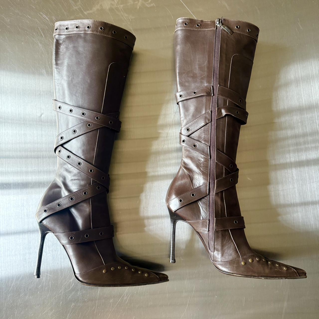 Cesare Paciotti Leather Boots