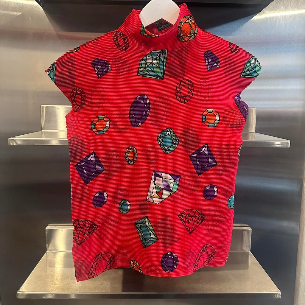 Issey Miyake Pleated Top