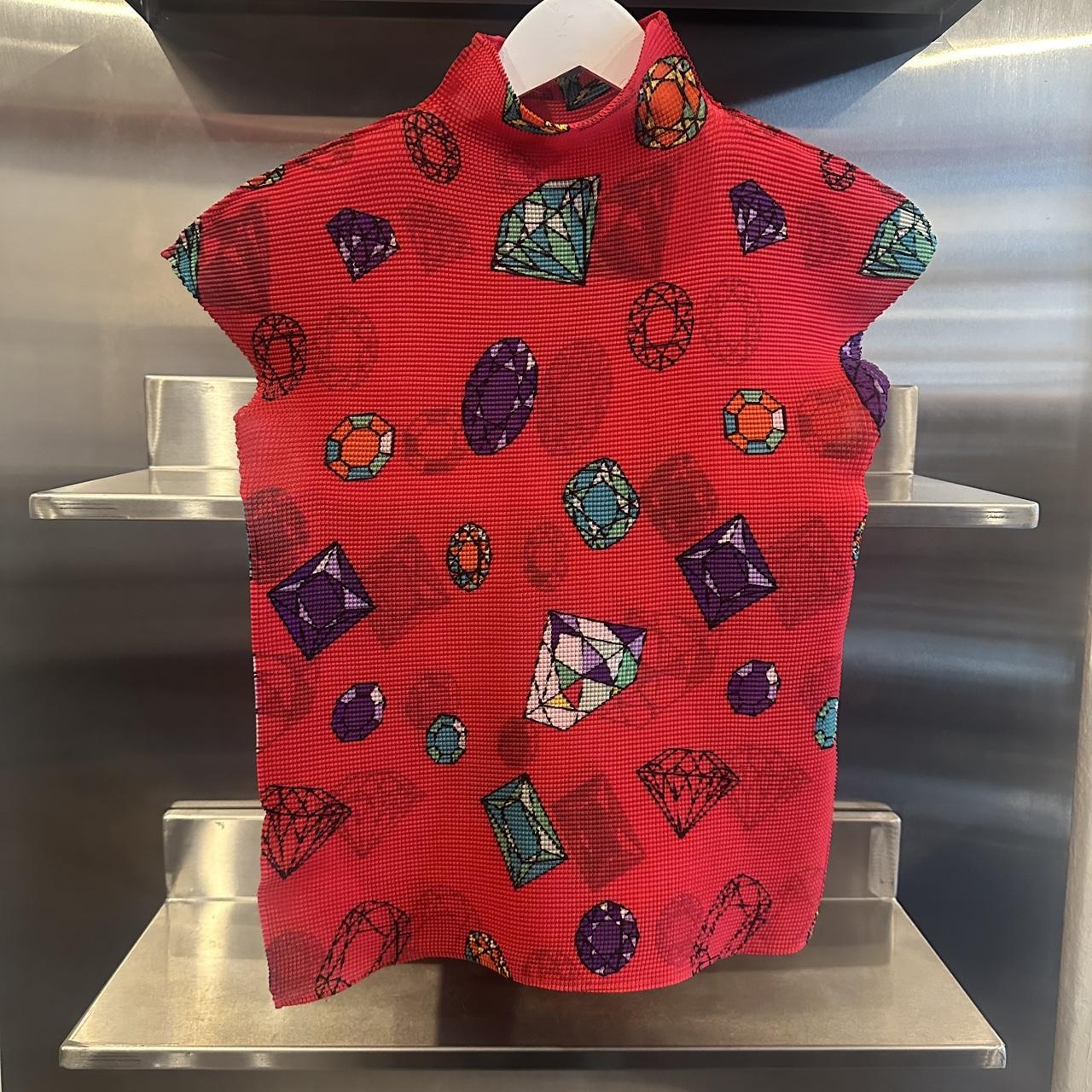 Issey Miyake Pleated Top