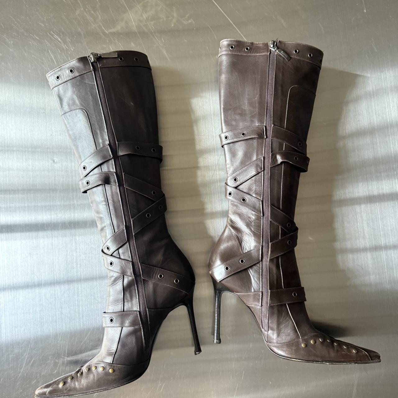 Cesare Paciotti Leather Boots