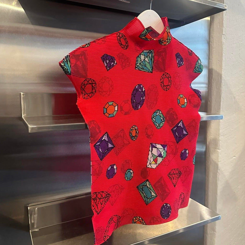 Issey Miyake Pleated Top