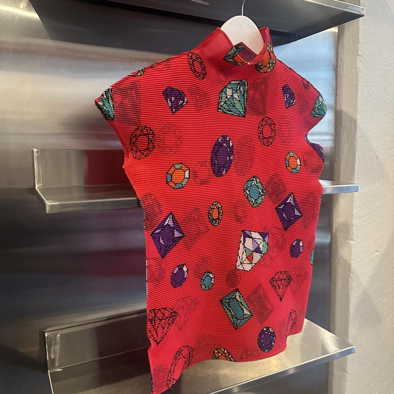 Issey Miyake Pleated Top