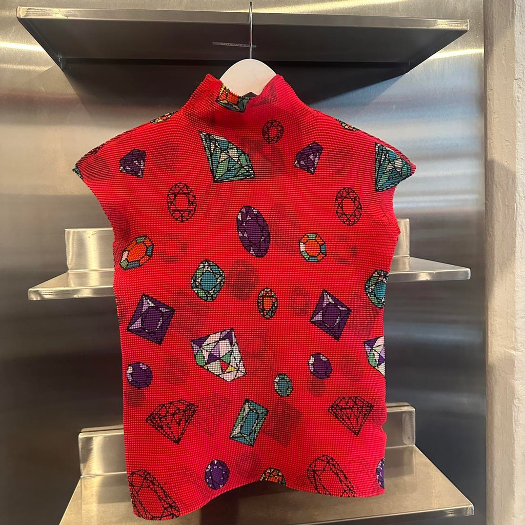 Issey Miyake Pleated Top