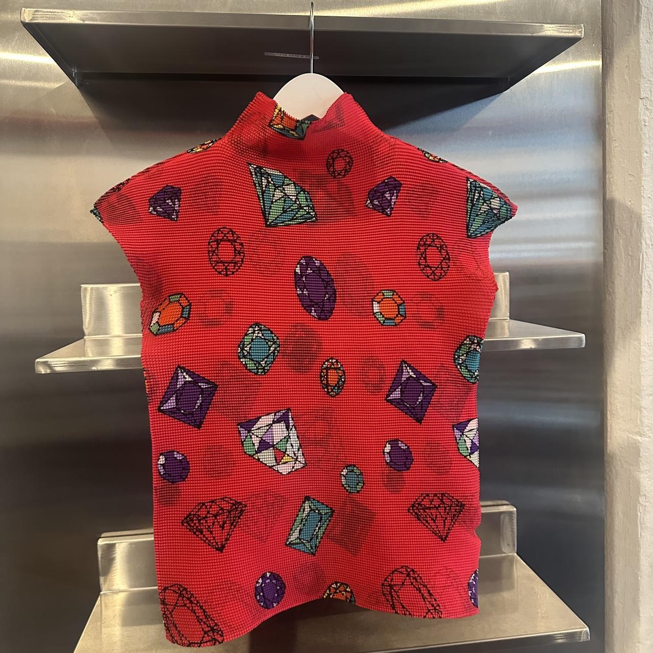 Issey Miyake Pleated Top