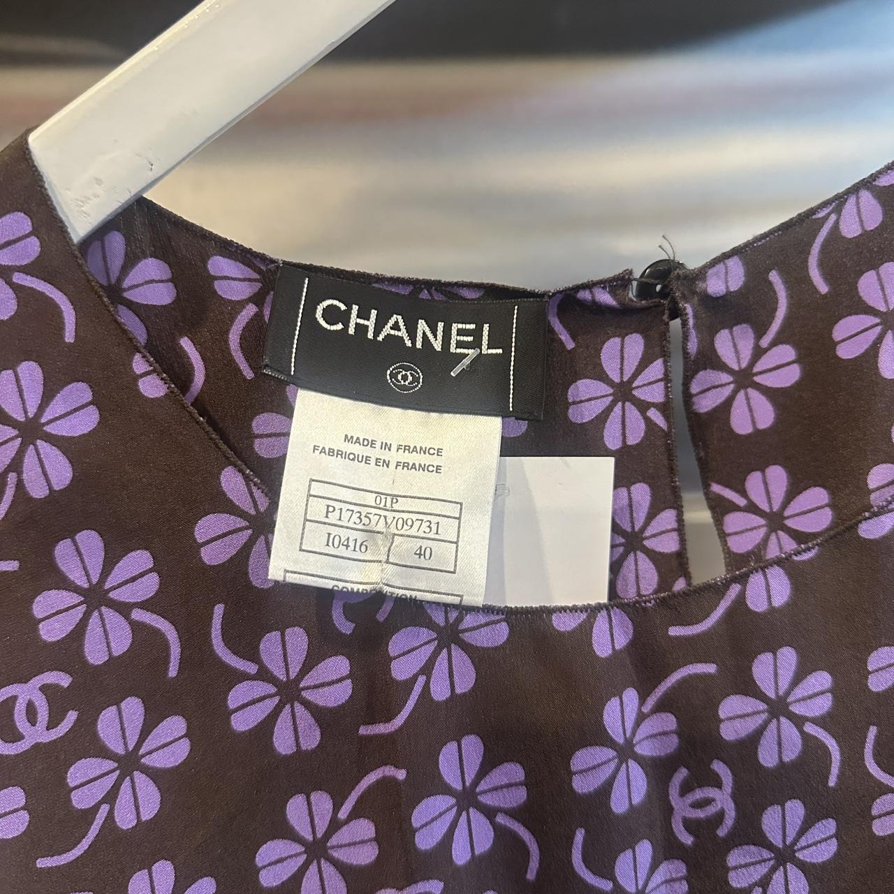 Chanel Silk Printed Top