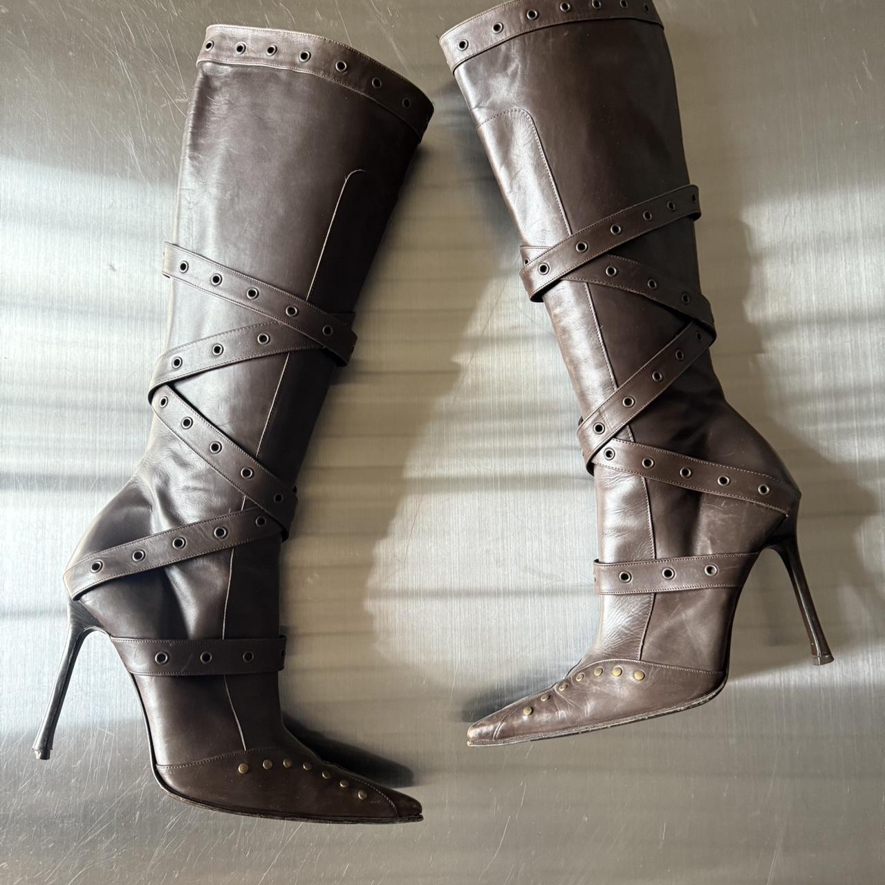 Cesare Paciotti Leather Boots