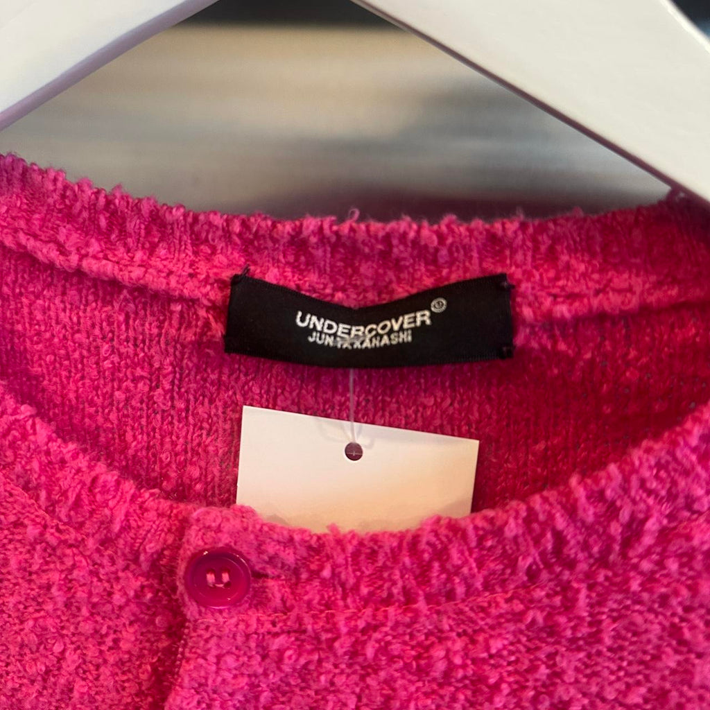 Undercover Cropped Pink Sweater